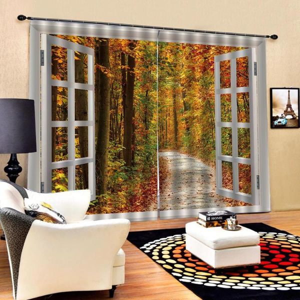 curtain & drapes 3d window woods luxury blackout living room office bedroom customized size
curtain & drapes 3d window woods luxury blackout living room office bedroom customized size