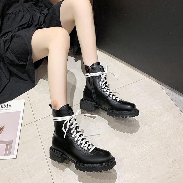 boots waterproof ankle for women winter fashion flat heels lace up botas mujer platform shoes drop pu leather, Black
boots waterproof ankle for women winter fashion flat heels lace up botas mujer platform shoes drop pu leather, Black