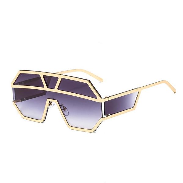 sunglasses fashion luxury polygon oversized for women men brand design retro classic siamese big uv400 sun glasses de sol shades, White;black
sunglasses fashion luxury polygon oversized for women men brand design retro classic siamese big uv400 sun glasses de sol shades, White;black