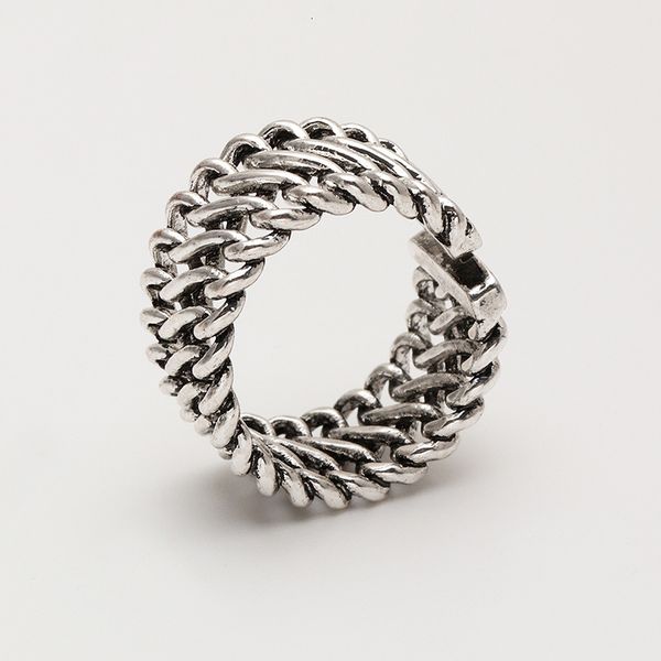 men's jewelry punk winding personality hollow out tail ring adjustable opening, Silver
men's jewelry punk winding personality hollow out tail ring adjustable opening, Silver