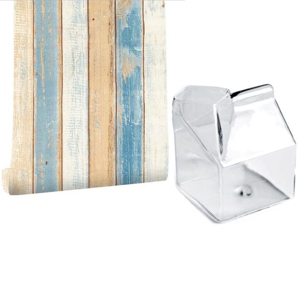 wallpapers 2 pcs 6m 3d mediterranean wood grain paper self adhesive wall stickers & 1x glass milk cup square
wallpapers 2 pcs 6m 3d mediterranean wood grain paper self adhesive wall stickers & 1x glass milk cup square