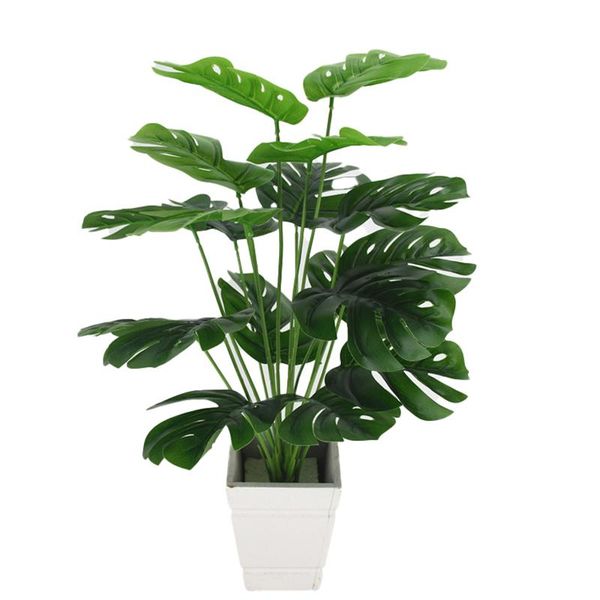 50cm/19.6in 18heads artificial green monstera leaves home garden living room bedroom decoration fake plants
50cm/19.6in 18heads artificial green monstera leaves home garden living room bedroom decoration fake plants