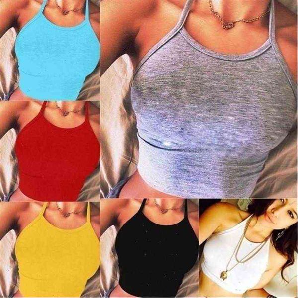 vogue crop womens tanks halter fitness tight bustier strappy skinny t shirt girl dance cropped vest tank, White
vogue crop womens tanks halter fitness tight bustier strappy skinny t shirt girl dance cropped vest tank, White