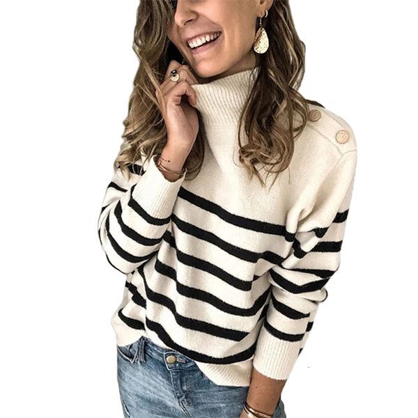 2021 new women's autumn spring turtleneck sweaters office ladies striped pullovers female with long sleeve knitted pull jumpers m2n1, White;black
2021 new women's autumn spring turtleneck sweaters office ladies striped pullovers female with long sleeve knitted pull jumpers m2n1, White;black
