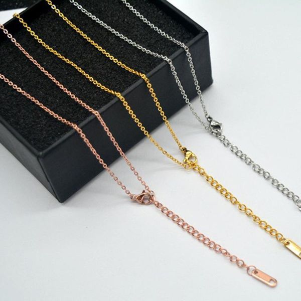 chains sipengjel fashion stainless steel necklace haveextender women diy accessory chain neckalce for jewelry, Silver
chains sipengjel fashion stainless steel necklace haveextender women diy accessory chain neckalce for jewelry, Silver
