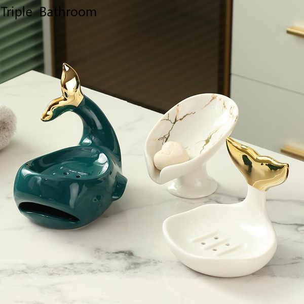 soap dishes light luxury animal shape dish ceramics portable box restroom organizer packaging boxes bathroom accessories
soap dishes light luxury animal shape dish ceramics portable box restroom organizer packaging boxes bathroom accessories