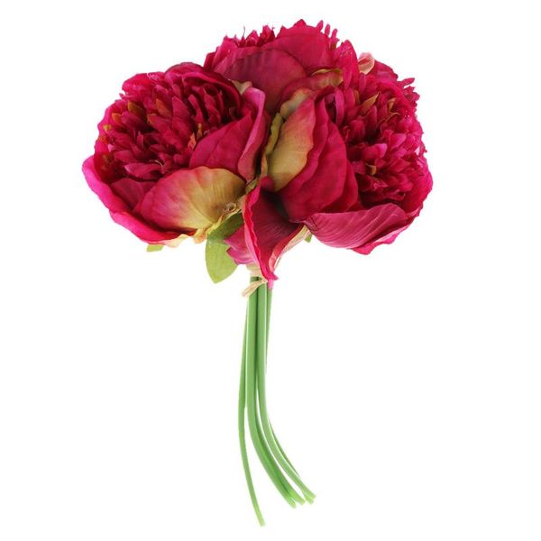 1bunch artificial peony silk flowers floral wedding bouquet bridal hydrangea decors
1bunch artificial peony silk flowers floral wedding bouquet bridal hydrangea decors