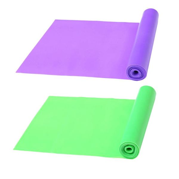 6pcs eco-friendly resistance band elastic yoga fitness strap stretch exercise strap for training gym (purple, green each three,
6pcs eco-friendly resistance band elastic yoga fitness strap stretch exercise strap for training gym (purple, green each three,