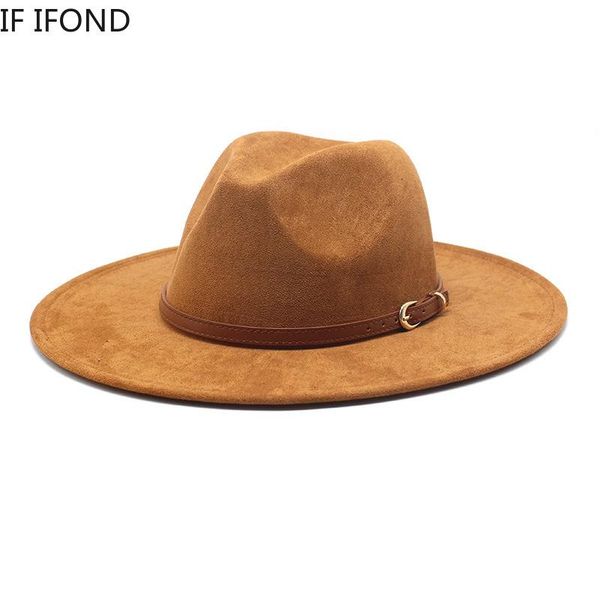 berets hats for women 8.5cm brim fedora hat vintage panama western cowboy winter gentleman formal men sombrero hombre, Blue;gray
berets hats for women 8.5cm brim fedora hat vintage panama western cowboy winter gentleman formal men sombrero hombre, Blue;gray