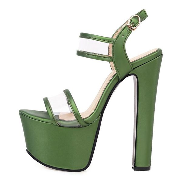 sandals 2021 summer fashion high heels 16.5cm women shoes peep toe buckle strap chunky party big size 46, Black
sandals 2021 summer fashion high heels 16.5cm women shoes peep toe buckle strap chunky party big size 46, Black