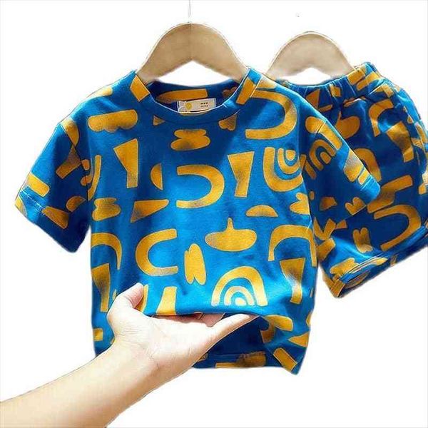 boys short sleeved suit summer graffiti two piece cotton korean version of the tide p4028, White
boys short sleeved suit summer graffiti two piece cotton korean version of the tide p4028, White