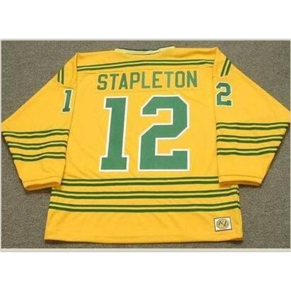goodjob men youth women vintage #12 pat stapleton chicago cougars 1973 wha hockey jersey size s-5xl or custom any name or number, Black
goodjob men youth women vintage #12 pat stapleton chicago cougars 1973 wha hockey jersey size s-5xl or custom any name or number, Black