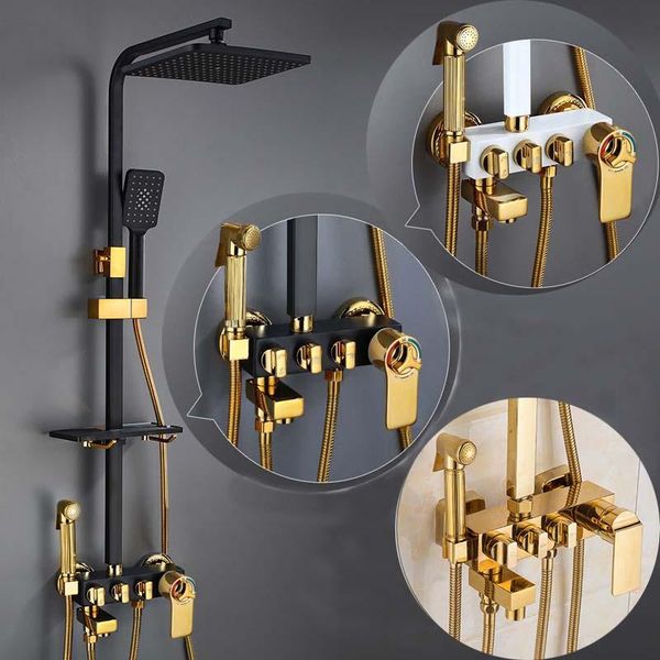 bathroom shower sets different colors thermostatic faucet set rainfall and cold water gold mixer
bathroom shower sets different colors thermostatic faucet set rainfall and cold water gold mixer