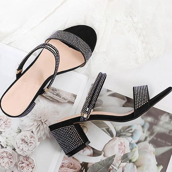 sandals 2021 women slippers square toe sandal summer shoes fashion woman slides rhinestone slipper casual female high heel footwear, Black
sandals 2021 women slippers square toe sandal summer shoes fashion woman slides rhinestone slipper casual female high heel footwear, Black