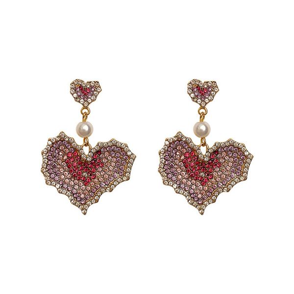 s925 personaity colorful rhinestone earrings cute fashion love girls eardrop exaggerated night club ladies stud for party, Golden
s925 personaity colorful rhinestone earrings cute fashion love girls eardrop exaggerated night club ladies stud for party, Golden