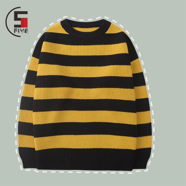 2021ss striped knitted sweater mens women vintage loose sweaters harajuku warm autumn jumper pullover long sleeve casual, White;black
2021ss striped knitted sweater mens women vintage loose sweaters harajuku warm autumn jumper pullover long sleeve casual, White;black
