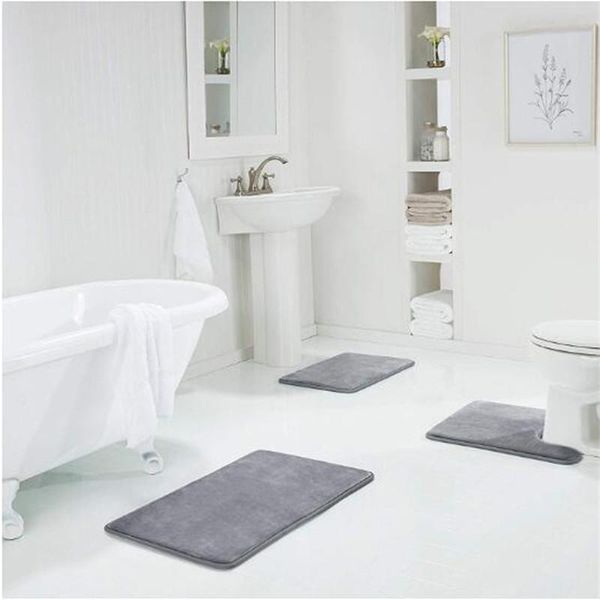 bath mats home mat non-slip bathroom carpet soft coral fleece memory foam rug kitchen toilet floor decor washable 8 colors
bath mats home mat non-slip bathroom carpet soft coral fleece memory foam rug kitchen toilet floor decor washable 8 colors