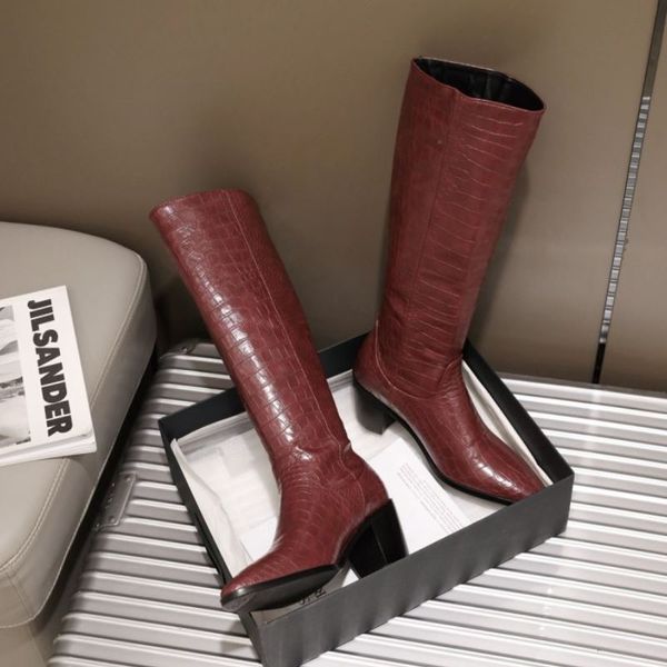 new women knee high boots thick heel women high heel boots fashion cool long boots ladies footwear size 34-43, Black
new women knee high boots thick heel women high heel boots fashion cool long boots ladies footwear size 34-43, Black