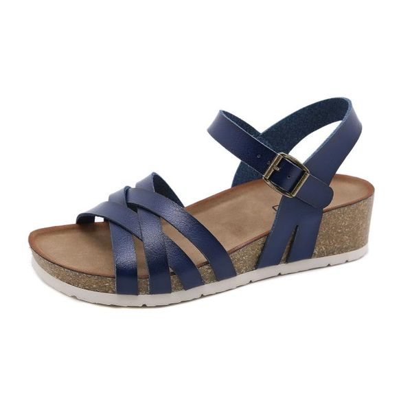 sandals cowcom fashion women's metal buckle comfortable roman casual slope heel beach shoes open toe ysk, Black
sandals cowcom fashion women's metal buckle comfortable roman casual slope heel beach shoes open toe ysk, Black