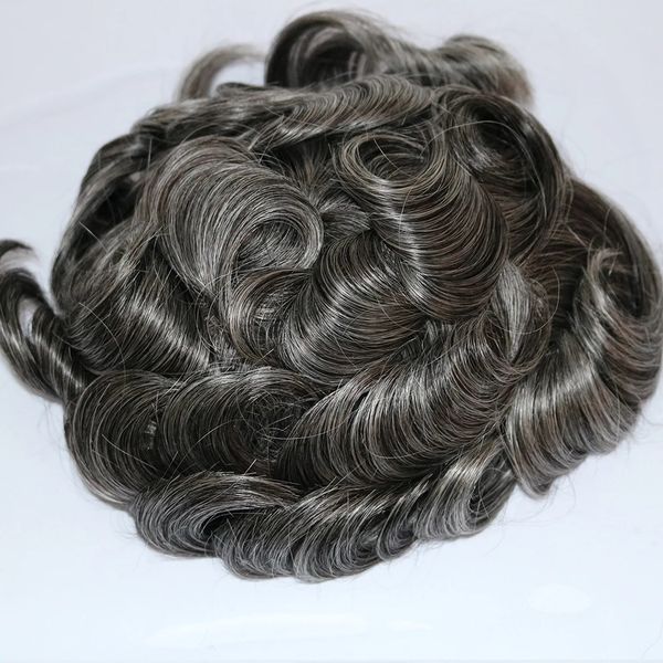 immediate shipment virgin indian human hair super thin skin medium density stock system toupee for men, Black
immediate shipment virgin indian human hair super thin skin medium density stock system toupee for men, Black