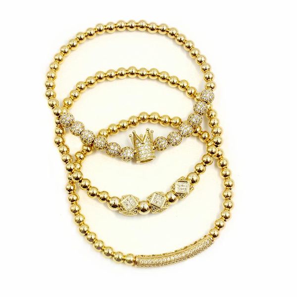 charm bracelets men 3pcs/set luxury jewelry zircon hip hop gold crown elastic bracelet cubic micro pave cz pulseira, Golden;silver
charm bracelets men 3pcs/set luxury jewelry zircon hip hop gold crown elastic bracelet cubic micro pave cz pulseira, Golden;silver