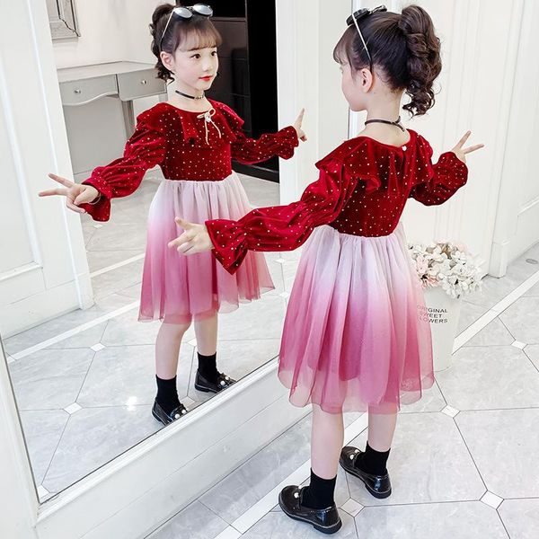 baby girls autumn red cute o-neck princess dress 2021 fashion new little girl boutique christmas costume teenage kids clothes, Red;yellow
baby girls autumn red cute o-neck princess dress 2021 fashion new little girl boutique christmas costume teenage kids clothes, Red;yellow