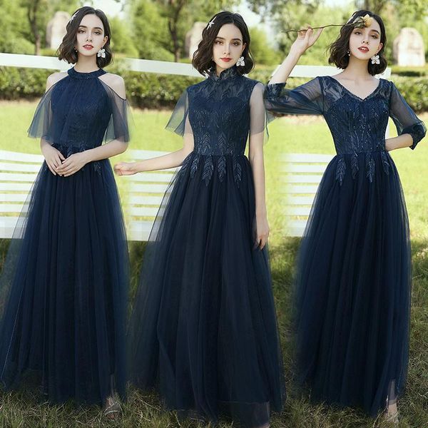 bridesmaid dress navy blue formal for wedding cr519 v-neck three quarter sleeve party dresses sequin embroidery maid of honor gowns, White;pink
bridesmaid dress navy blue formal for wedding cr519 v-neck three quarter sleeve party dresses sequin embroidery maid of honor gowns, White;pink