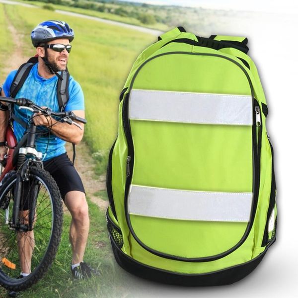outdoor bags night reflective luminous riding highly resistant safety backpack great for sports cycling 
outdoor bags night reflective luminous riding highly resistant safety backpack great for sports cycling