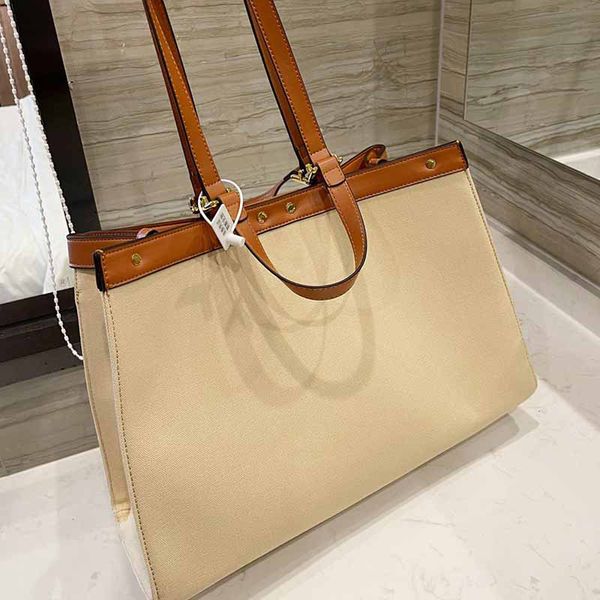41cm lager canvas tote handbag women shoulder bag fashion embroidery letter clutch bags leather trim gold hardware interior pocket
41cm lager canvas tote handbag women shoulder bag fashion embroidery letter clutch bags leather trim gold hardware interior pocket