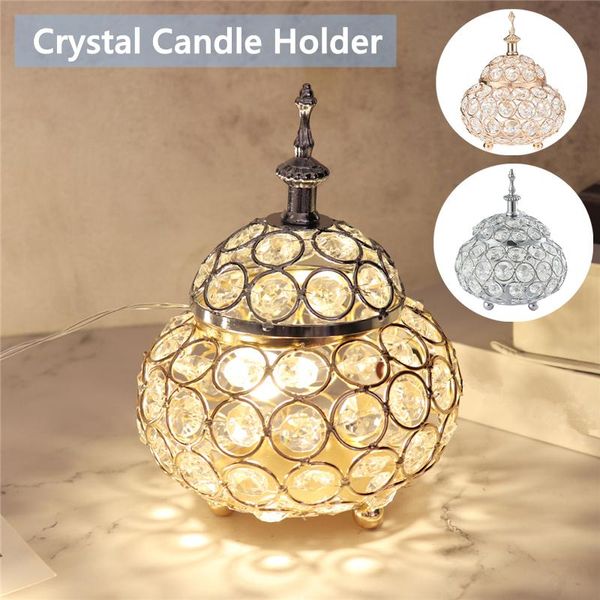candle holders 1pc vintage hollowed crystal holder home wedding table decorative candlestick with lid ornaments
candle holders 1pc vintage hollowed crystal holder home wedding table decorative candlestick with lid ornaments