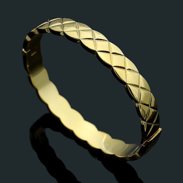 2021 rhomboid women designer bracelet silver rose colors bangles titanium steel fashion jewelry gold plated bracelets wholesale, Black
2021 rhomboid women designer bracelet silver rose colors bangles titanium steel fashion jewelry gold plated bracelets wholesale, Black
