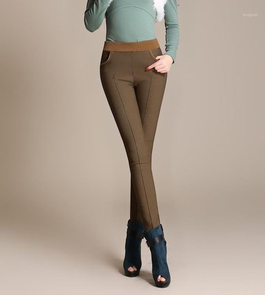 women's pants & capris woman plus size autumn solid velvet splice leggings winter oversized mid stretch warm slim pencil trousers, Black;white
women's pants & capris woman plus size autumn solid velvet splice leggings winter oversized mid stretch warm slim pencil trousers, Black;white