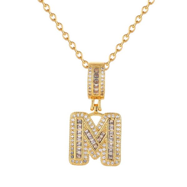 pendant necklaces copper inlaid cubed zircon a-z alphabet charms women`s initial letter chains necklace, Silver
pendant necklaces copper inlaid cubed zircon a-z alphabet charms women`s initial letter chains necklace, Silver