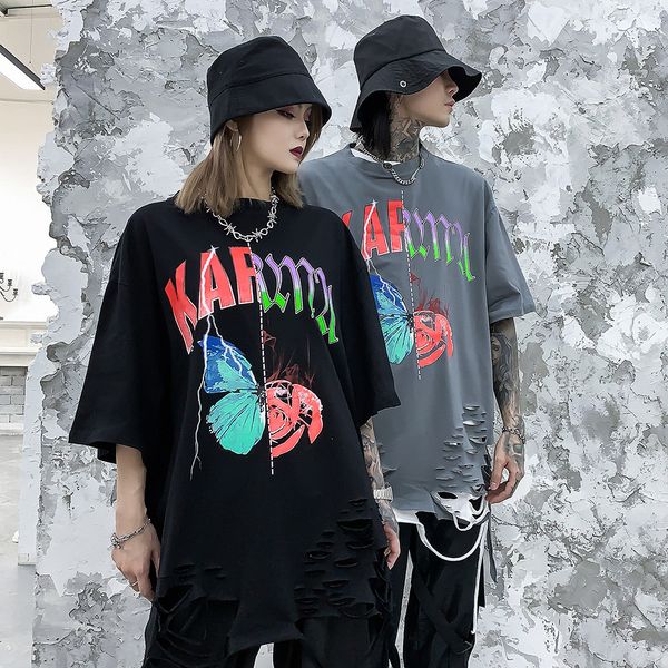 2021 new butterfly graphic shirt oversized goth punk ladies clothing summer fashion couple clothes streetwear gothic women tshirt mmb1, White
2021 new butterfly graphic shirt oversized goth punk ladies clothing summer fashion couple clothes streetwear gothic women tshirt mmb1, White