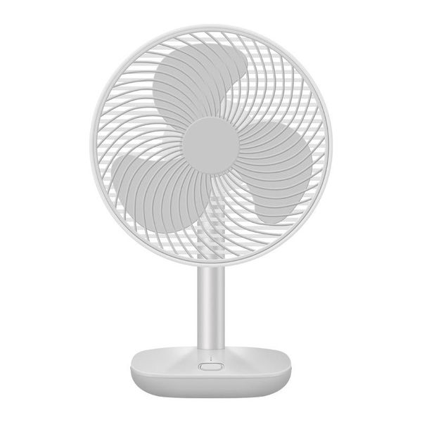 electric fans deskfan 3000mah battery capacity usb charging low noise 4 modes wind speed cooling oscillating