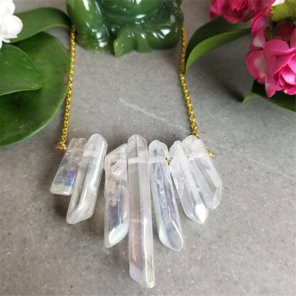 chokers transparent crystal natural stone pendant choker necklace jewelry for girl handmade collares accessories, Golden;silver
chokers transparent crystal natural stone pendant choker necklace jewelry for girl handmade collares accessories, Golden;silver