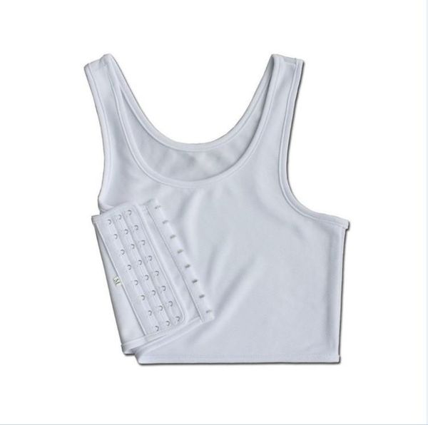 women's shapers wrapped chest comfortable body shaping breathable buckle short breast binder trans casual vest, Black;white
women's shapers wrapped chest comfortable body shaping breathable buckle short breast binder trans casual vest, Black;white