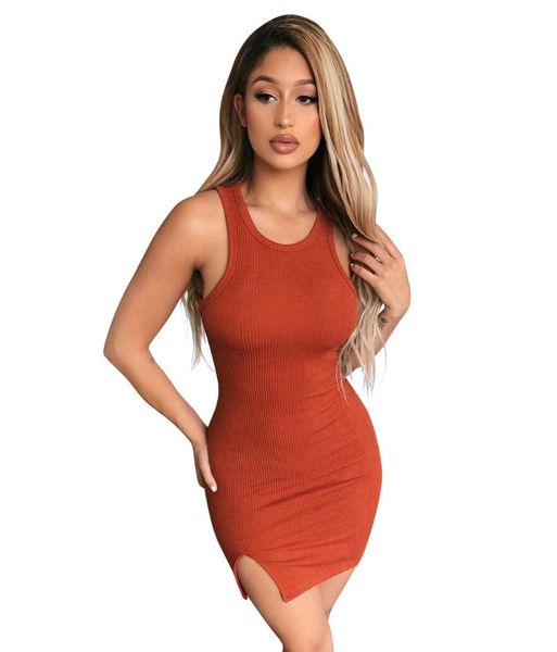 casual dresses d-11 women's ssplit tight hip skirt fashion nightclub threaded sleeveless round neck dress, Black;gray
casual dresses d-11 women's ssplit tight hip skirt fashion nightclub threaded sleeveless round neck dress, Black;gray