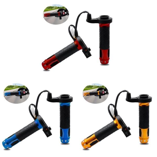 motorcycle heated grip handle warmers motobike heating grips for 22mm throttle