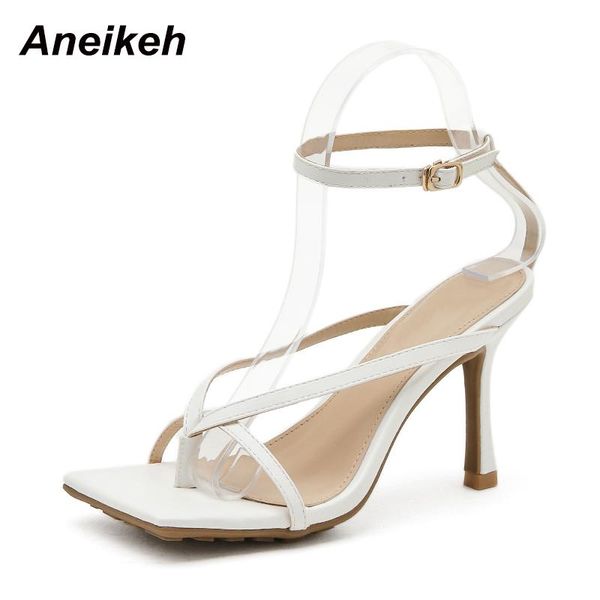 aneikeh women's sandals 2021 new thin heels open party buckle pu head peep toe basic buckle strap concise solid elegant golden, Black
aneikeh women's sandals 2021 new thin heels open party buckle pu head peep toe basic buckle strap concise solid elegant golden, Black