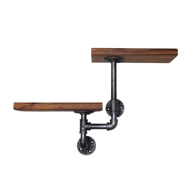 1pc new arrival industrial iron pipe creative double wood wall hanging kitchen bathroom shelves storage holders & racks z50
1pc new arrival industrial iron pipe creative double wood wall hanging kitchen bathroom shelves storage holders & racks z50
