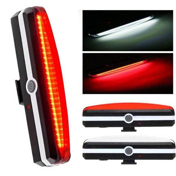 2pcs bicycles taillight usb charging mountain bike safety warning lamp night riding lantern accessories bike light (red)
2pcs bicycles taillight usb charging mountain bike safety warning lamp night riding lantern accessories bike light (red)