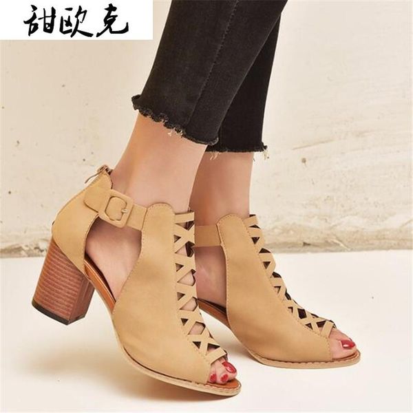 dress shoes large size womens sandals 2021 summer platform women fashion casual thick heel roman mouth women's slippers, Black
dress shoes large size womens sandals 2021 summer platform women fashion casual thick heel roman mouth women's slippers, Black