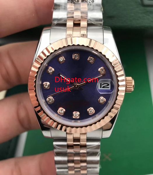 luxury watch women 31mm automatic mechanical sapphire glass rose gold stainless steel black dial limited men watches waterproof, Slivery;brown
luxury watch women 31mm automatic mechanical sapphire glass rose gold stainless steel black dial limited men watches waterproof, Slivery;brown