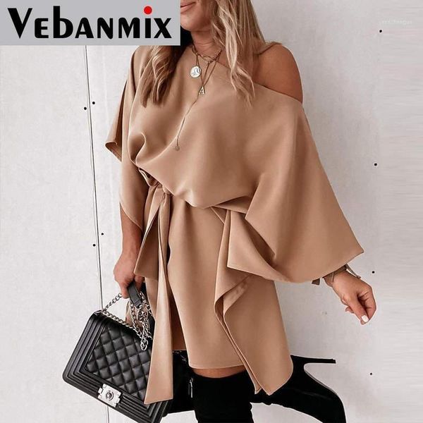 women's tie detail one-shoulder casual dress long-sleeved plain a-line mini fashion all-match personality trend dresses, Black;gray
women's tie detail one-shoulder casual dress long-sleeved plain a-line mini fashion all-match personality trend dresses, Black;gray