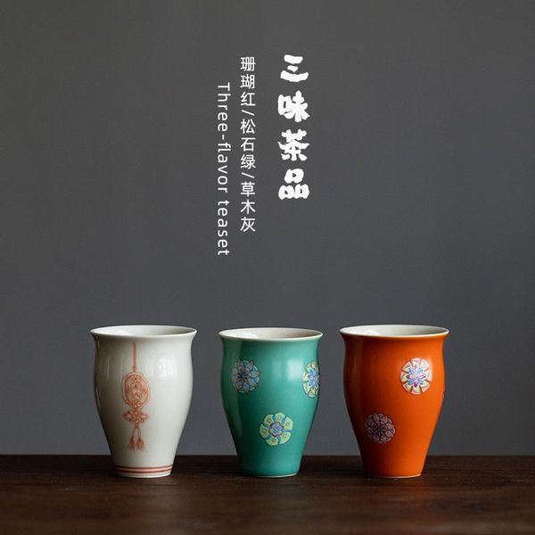 party favor japanese-style turquoise green music cup ceramic tea fragrance-smelling small master single bowl
party favor japanese-style turquoise green music cup ceramic tea fragrance-smelling small master single bowl