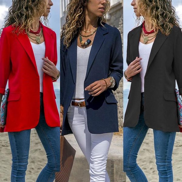 women's suits & blazers women elegant fashion slim casual business blazer suit jacket coat outwear, White;black
women's suits & blazers women elegant fashion slim casual business blazer suit jacket coat outwear, White;black