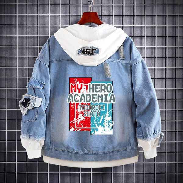 men's jackets boku no my hero academia denim jacket coat jeans hooded midoriya izuku bakugou katsuki so cosplay hoodies costumes unisex, Black;brown
men's jackets boku no my hero academia denim jacket coat jeans hooded midoriya izuku bakugou katsuki so cosplay hoodies costumes unisex, Black;brown