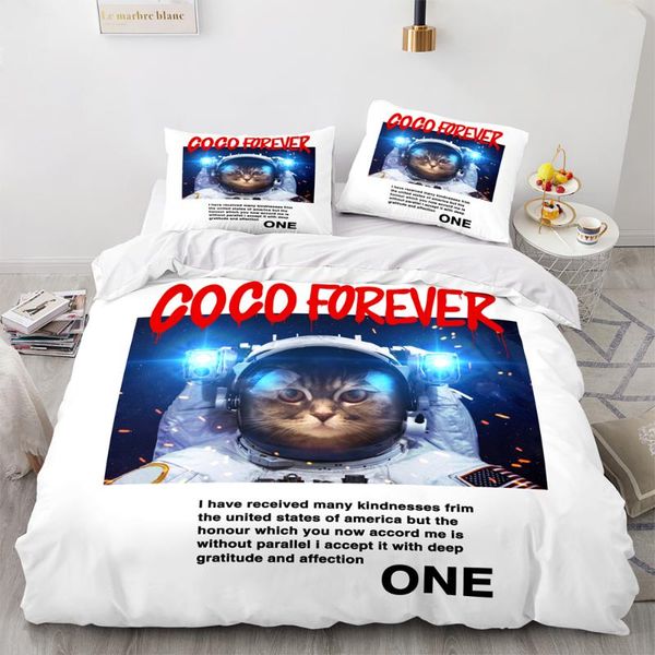 bedding sets astronaut space cat set for bedroom soft bedspreads bed linen comefortable duvet cover quilt and pillowcase
bedding sets astronaut space cat set for bedroom soft bedspreads bed linen comefortable duvet cover quilt and pillowcase
