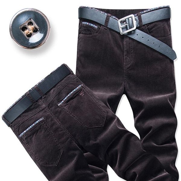 men's pants autumn vintage corduroy men trousers regular fit classic for clothing korea style male 2021, Black
men's pants autumn vintage corduroy men trousers regular fit classic for clothing korea style male 2021, Black
